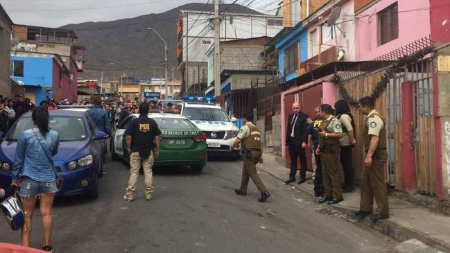 Turba de personas quiso hacer justicia tras homicidio en Antofagasta