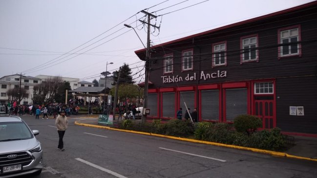 Protestas en Puerto Montt: Gremio gastronómico acusa millonarias pérdidas