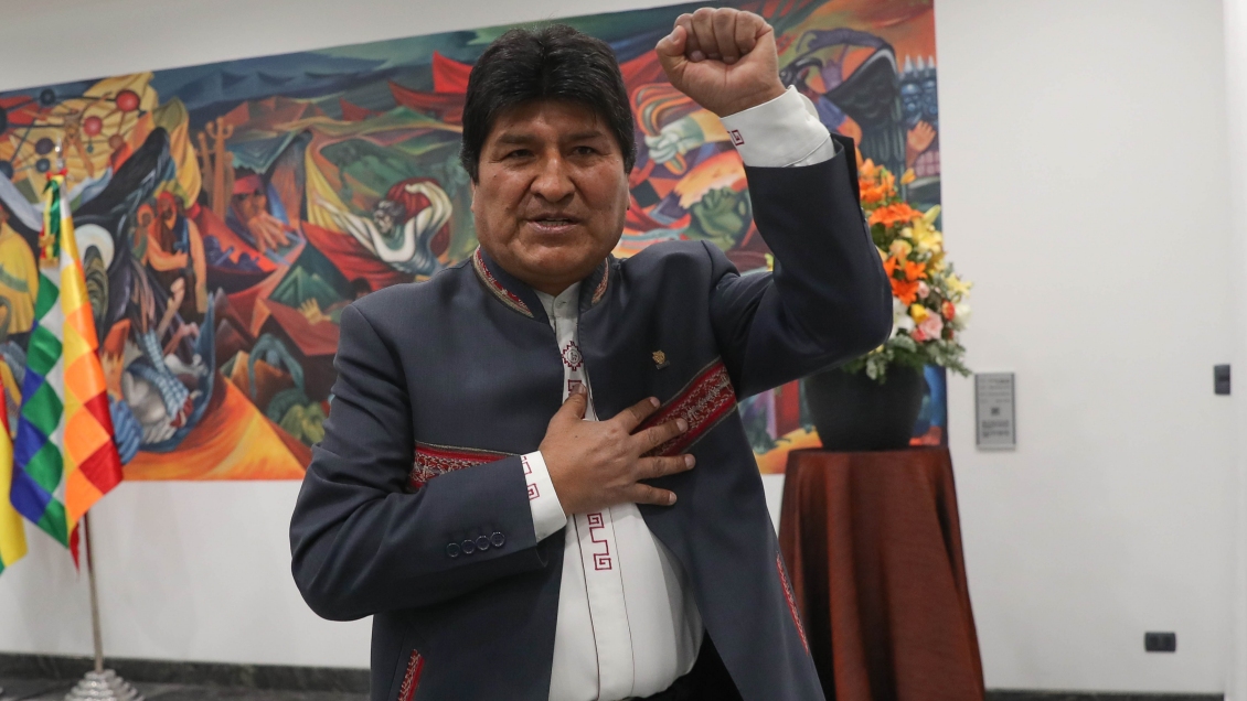 Morales aseguró que su victoria 