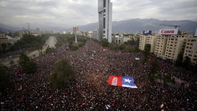 Histórica marcha de un millón de personas coronó una semana completa de manifestaciones