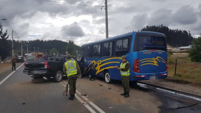 Ñuble: Dos muertos dejaron accidentes en rutas de Trehuaco y San Carlos