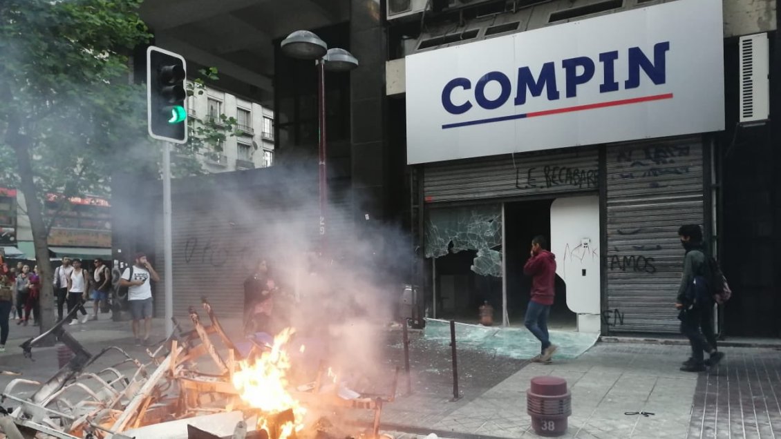 Compin Metropolitano habilitará oficina móvil tras saqueo en sus oficinas