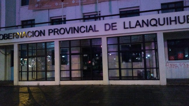 Municipalidad calcula 500 millones en daños a Osorno por vandalismo