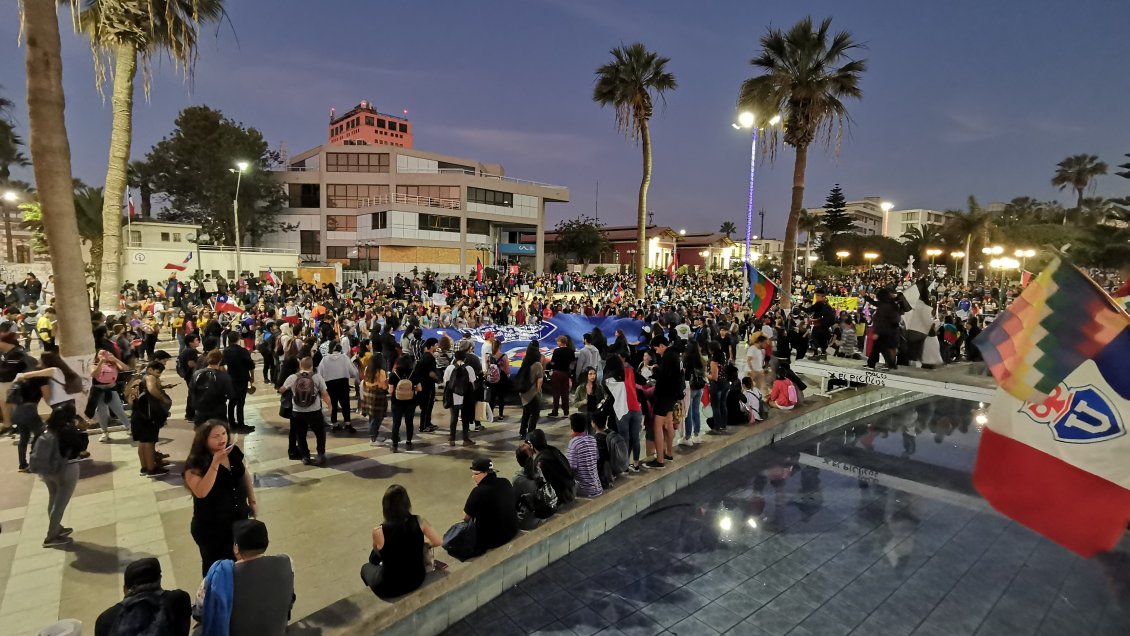Menor de 13 años recibió disparó en la cabeza durante los disturbios de anoche en Arica