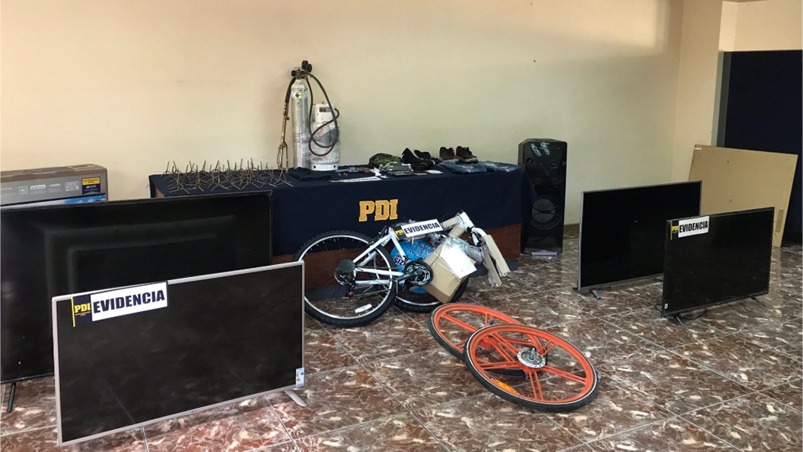 PDI detuvo a dos bandas por saqueos durante el estado de excepción en Santiago