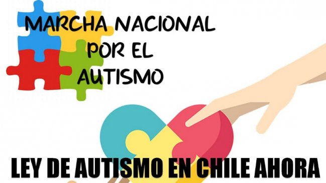 Este jueves se desarrolla marcha nacional por una Ley de Autismo para Chile