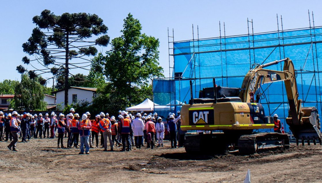 Inician excavaciones en terreno donde se construirá el Hospital Regional de Ñuble