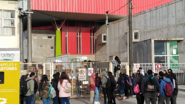Ocho liceos de Chiloé se encuentran movilizados