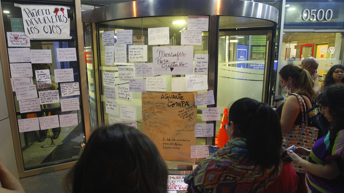 INDH anunció querella por estudiante que sufrió graves daños en sus ojos a causa de perdigones