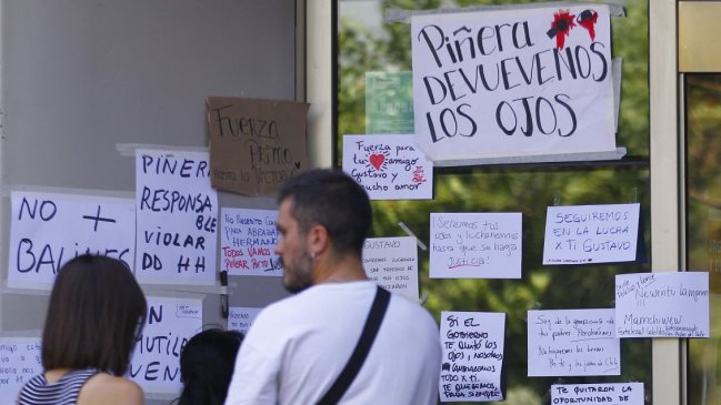 Familia de Gustavo Gatica presentó querella en el Centro de Justicia