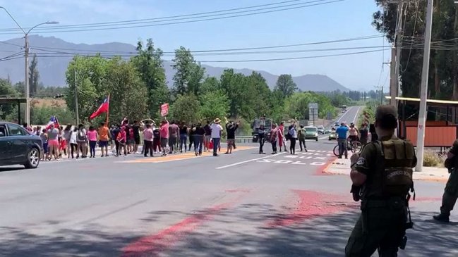 Dos concejales de Machalí fueron detenidos durante manifestaciones