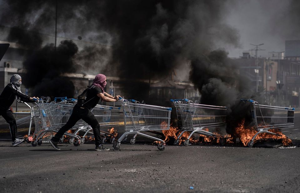 Jornada de disturbios en Iquique terminó con 134 detenidos
