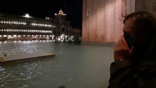 Venecia sufre su peor inundación desde 1966