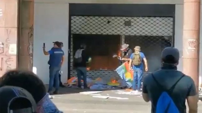 Hombre de 61 años fue detenido como presunto autor de incendio en Gobernación de Concepción