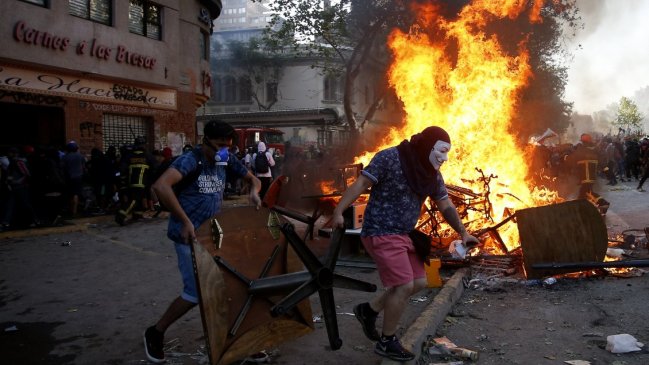 Balance de Carabineros: 