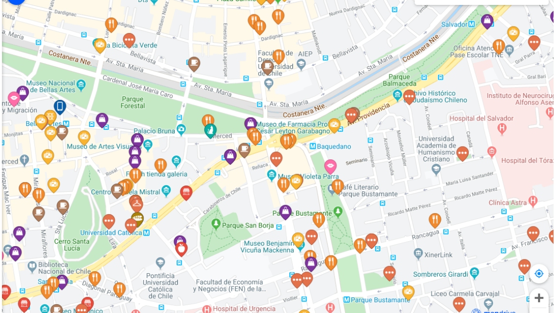 Corfo creó mapa para encontrar las Pymes afectadas por la contingencia nacional