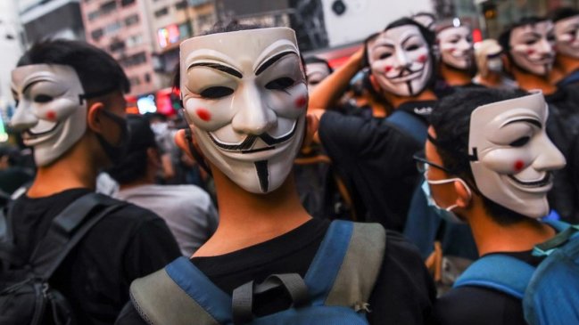 Protestas en Hong Kong: Justicia declara inconstitucional la prohibición de máscaras