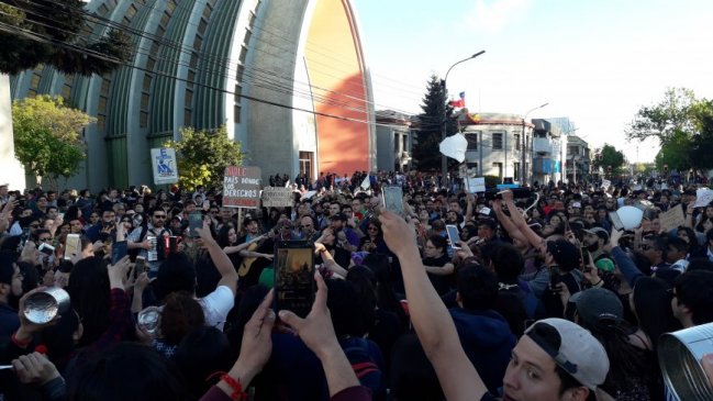 Región de Ñuble sumó 299 detenidos en un mes de protesta social