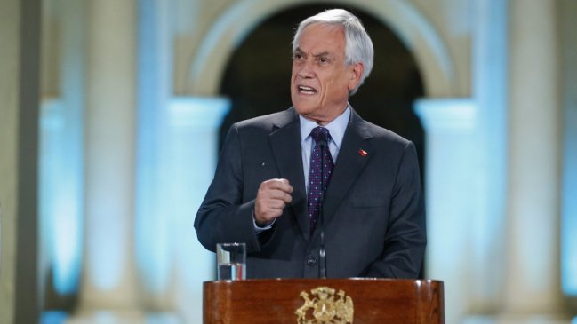 Presidente Piñera: Acusación constitucional no aporta nada al país