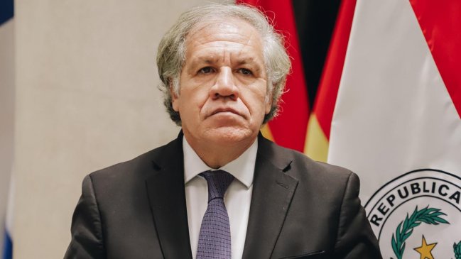 Manifestantes paraguayos impidieron conferencia del jefe de la OEA por 