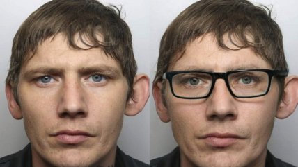  Ladrón intentó engañar a la policía poniéndose lentes y falló  