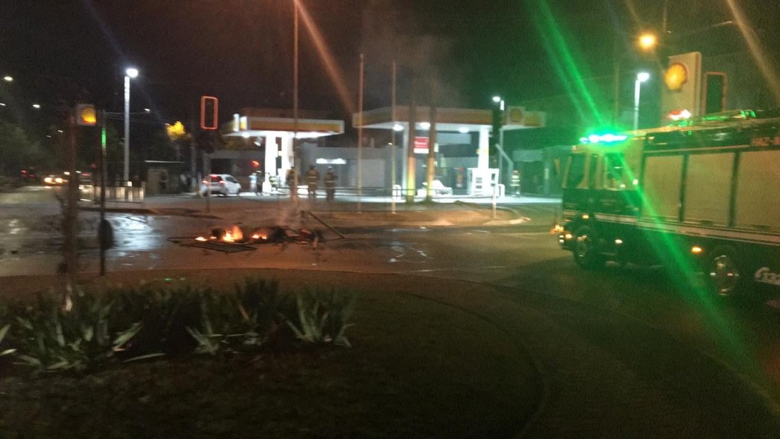 Carabineros cifró en 16 los eventos graves durante última jornada de manifestaciones en O'Higgins