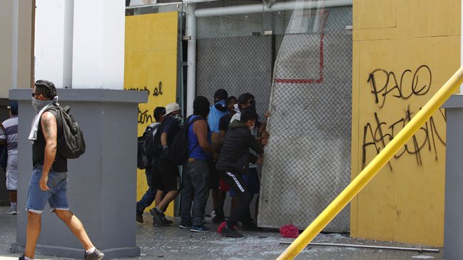 Fiscalía informa que hay 66 detenidos por saqueos en el Biobío