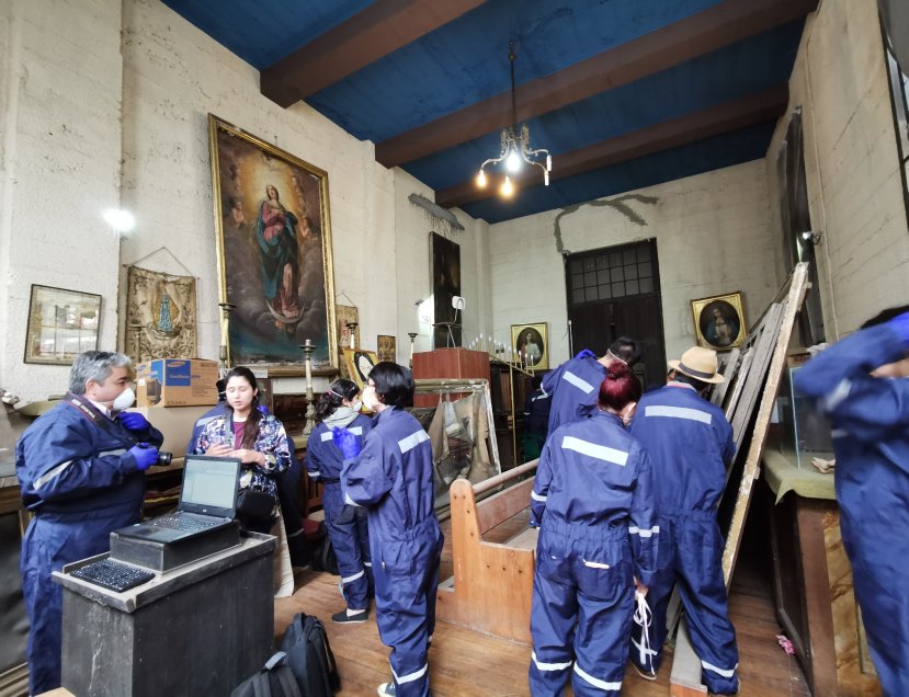 Conjunto Franciscano de Chillán albergó taller de oficios con enfoque en rescate patrimonial