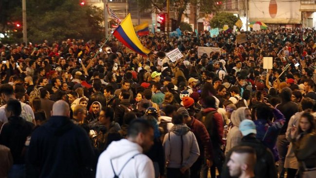 Piden a CIDH investigar violaciones de DD.HH. durante protestas en Colombia