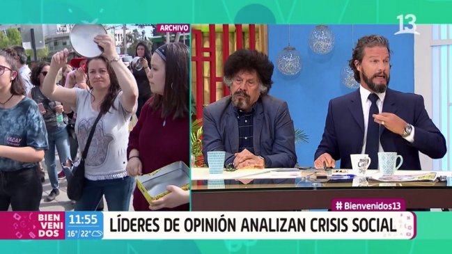 El encontrón en vivo entre el 