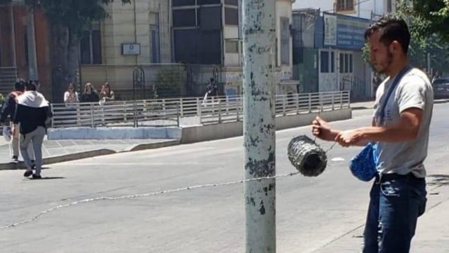 En prisión preventiva quedó sujeto acusado de instalar alambres de púas en Viña del Mar