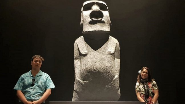 Moai de casi tres metros de altura representará a Rapa Nui en la COP25