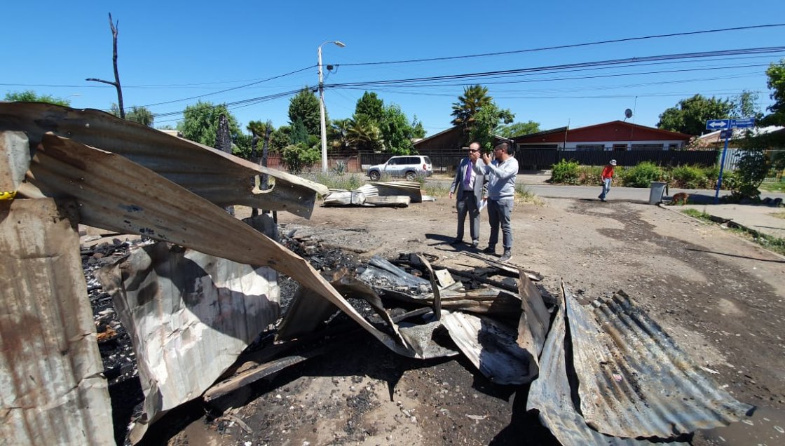 Chillán: Prisión preventiva para sospechosa de provocar incendio que dejó dos heridos