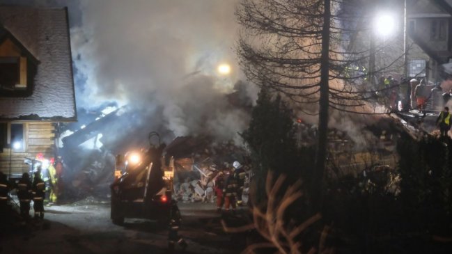 Explosión de gas en Polonia dejó ocho muertos