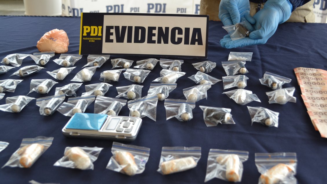 Prisión preventiva para tres personas por tráfico de cocaína en Coyhaique