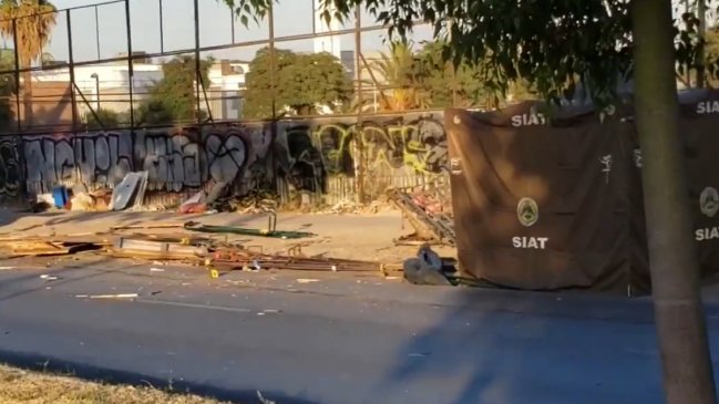 Conductor de carretón murió tras ser impactado por camioneta en Estación Central