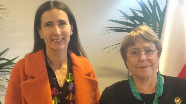 Ministra Schmidt se reunió con la alta comisionada Michelle Bachelet en la COP25