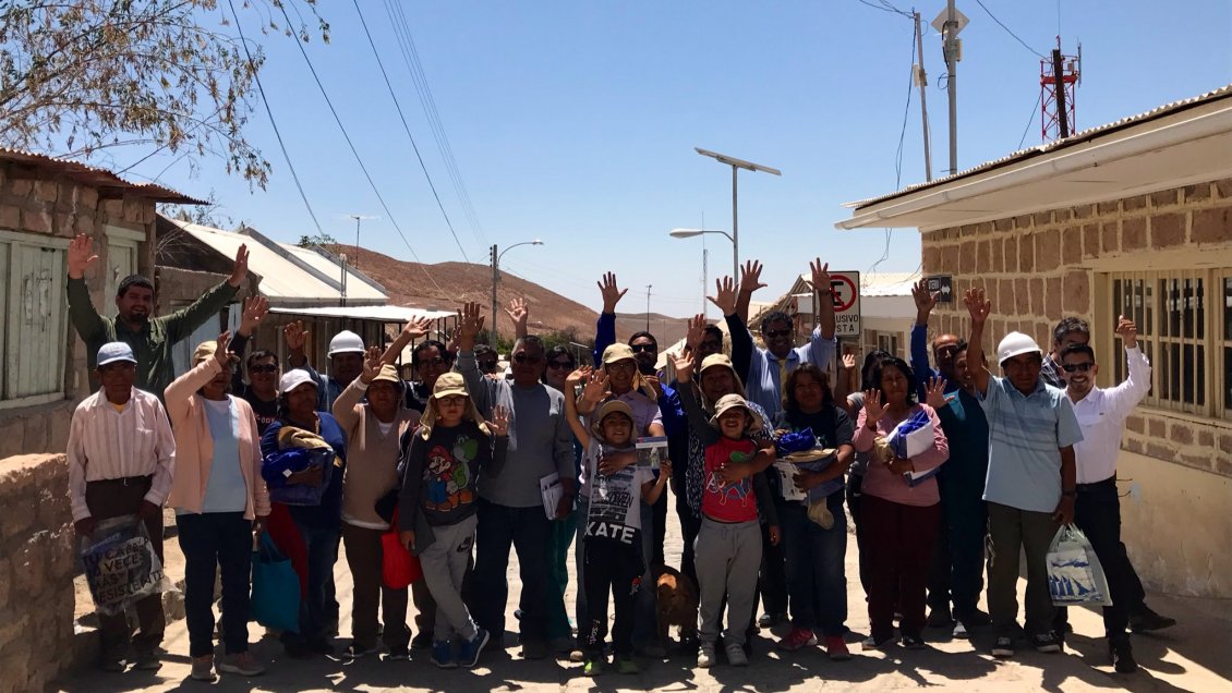 Buscan prevenir silicosis en trabajadores del poblado de Macaya en Tarapacá