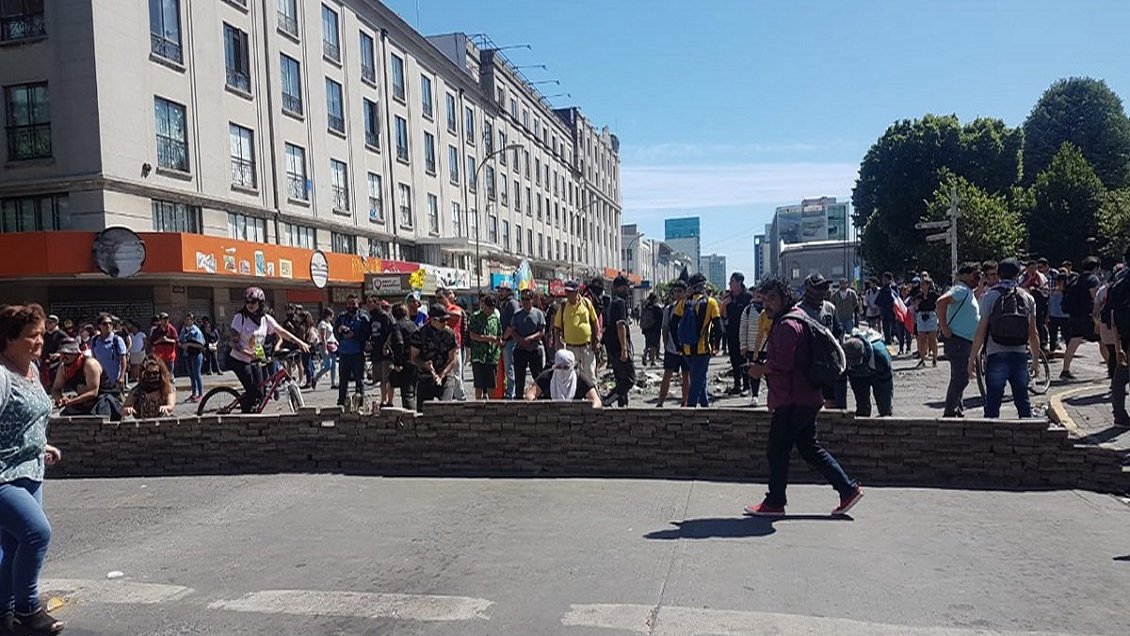 Efecto protestas: Los adoquines se despiden de calles y plazas del centro de Concepción
