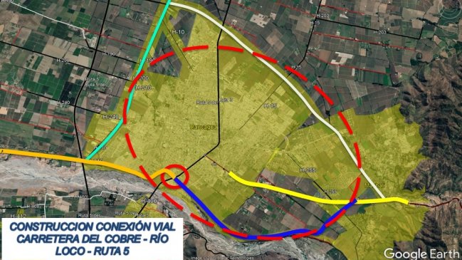 MOP inicia estudio de conexión vial que unirá por lado sur a Rancagua y Machalí