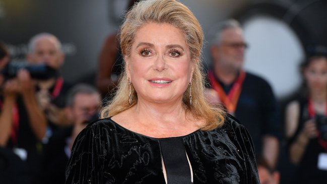 Catherine Deneuve es dada de alta luego su accidente cerebrovascular