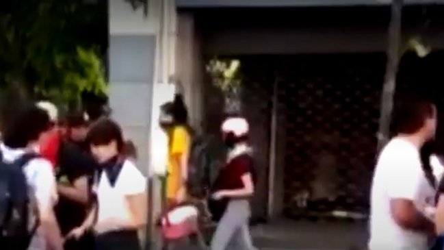 En prisión preventiva quedaron dos sospechosos de incendio en banco que generó polémica