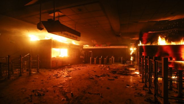 Director de la PDI apuntó a injerencia extranjera en los ataques al Metro