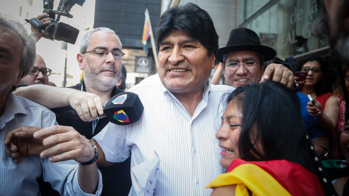 Evo Morales aseguró no tener miedo a una posible 