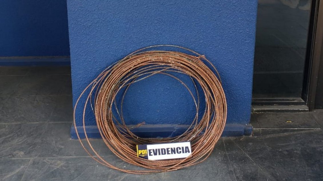 Chillán: Incautan más de 20 kilos de cobre que vendían de manera irregular en chatarrería
