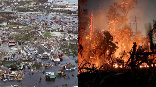 Del azote de Dorian a la Amazonía en llamas: las catástrofes naturales más devastadoras de 2019