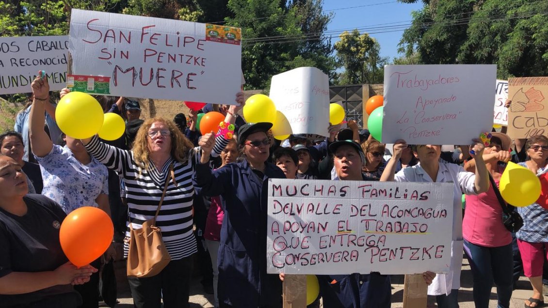 Pesar en San Felipe por la quiebra de Conservas Dos Caballos