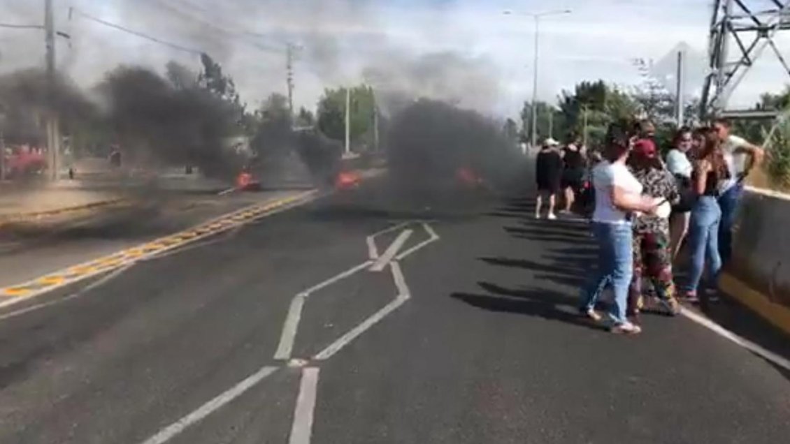 Vecinos se tomaron ruta Talca - San Clemente tras fatal atropello