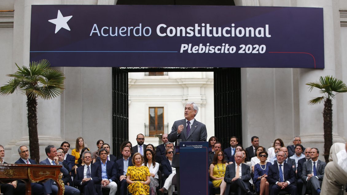 Presidente Piñera promulga reforma a la Constitución que permite el inicio del proceso constituyente