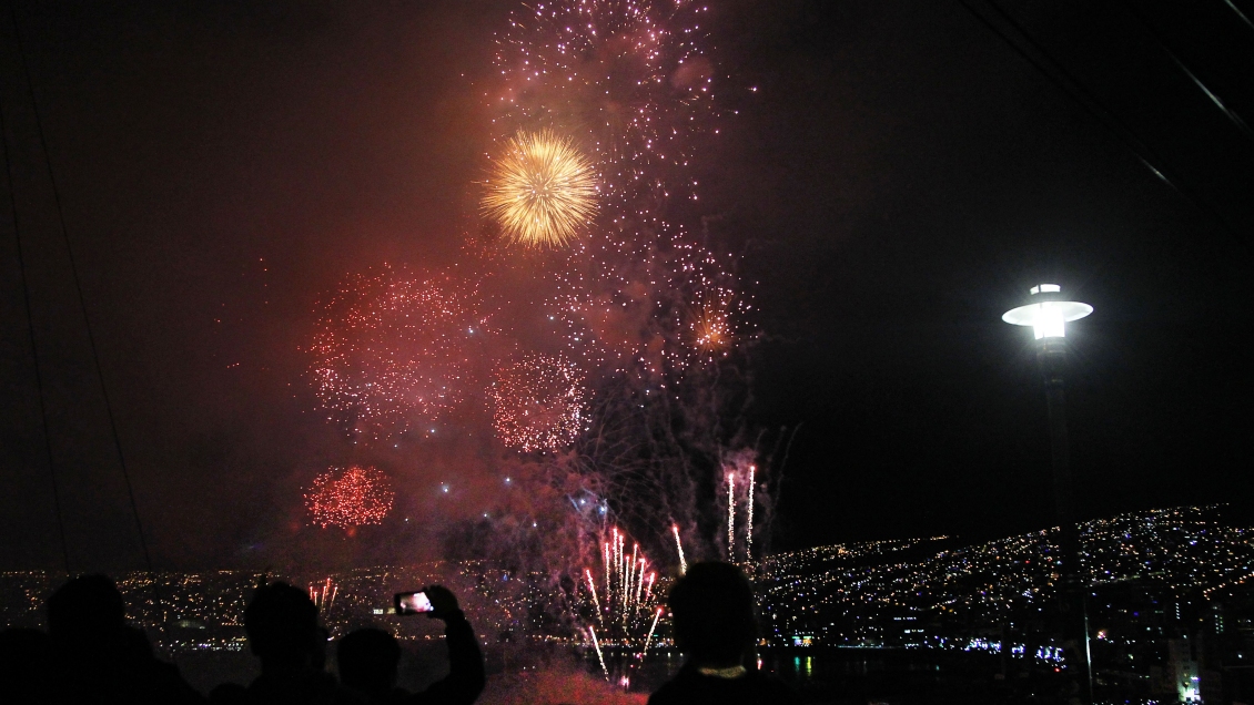 Gobernación de Valparaíso prepara plan de seguridad por show pirotécnico de Año Nuevo